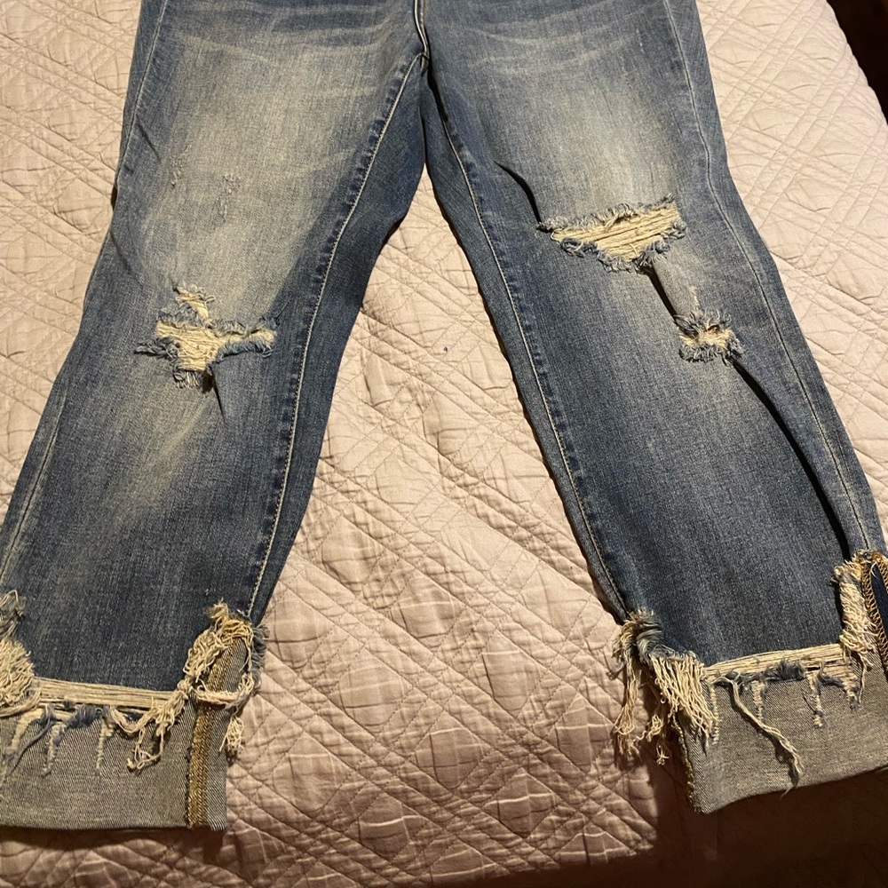 NWT Judy blue jeans. Size 20w. Distressed